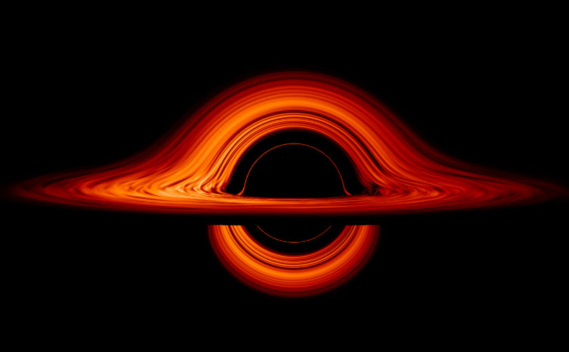 NASA Visualization Shows a Black Hole’s Warped World